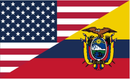 USA Ecuador 3'X5' Flag ROUGH TEX® 100D