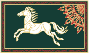 Kingdom of Rohan Royal Vikings 3'x5' Flag ROUGH TEX® 100D