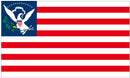 USA Schuyler 3'x5' Embroidered Flag ROUGH TEX® Cotton