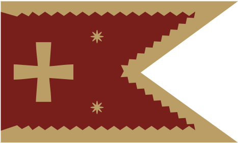 Ukrainian Cossacks 1651 3'X5' Flag ROUGH TEX® 100D Ukraine Christian Heritage
