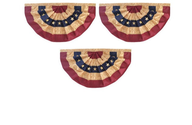 3 Pack of Tea Stained USA 3'x1.5' ROUGH TEX® 36"x18"