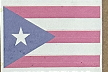 Puerto Rico 4"x6" Desk Stick Flag Sewn Rough Tex®