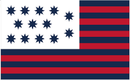 Guilford Courthouse American 1776 3'x5' Flag ROUGH TEX® 100D
