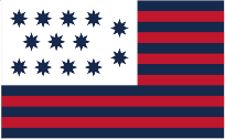Guilford Courthouse American 1776 3'x5' Flag ROUGH TEX® 100D