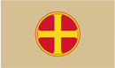 Norwegian Sun Cross 3'X5' Flag ROUGH TEX® 100D Viking Norway European Heritage