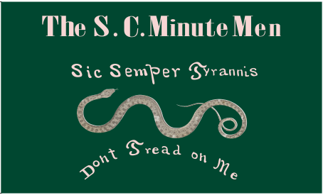 The South Carolina Minutemen 3'X5' Flag ROUGH TEX® 100D