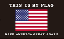This Is My American Flag Make America Great Again USA Black 3'X5' Flag ROUGH TEX® MAGA Nation 68D