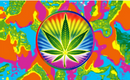 Marijuana Leaf Tie Dye 3'x5' Flag ROUGH TEX® 68D