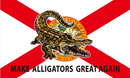 Make Alligators Great Again Florida 3'x5' Flag ROUGH TEX® Ships by August 18 68D