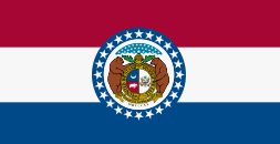 Missouri Double Seal 3'X5' Embroidered Flag ROUGH TEX® 600D