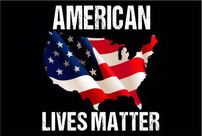 American Lives Matter USA 3'X5' Flag ROUGH TEX® 100D