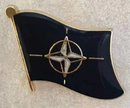 NATO Country Wavy Lapel Pin