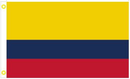 Colombia 5'x8' Flag Rough Tex ® 100D