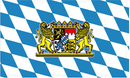 Bavaria Crest 3'X5' Double Sided Flag ROUGH TEX® 100D