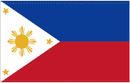 Philippines 3'x5' Flag ROUGH TEX® 100D