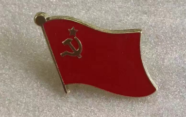 USSR Wavy Lapel Pin