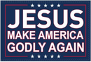 Jesus Make America Godly Again 3'X5' Flag ROUGH TEX® 100D