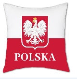 Polska Eagle Cushion Cover Old Poland Polish Pillow Case