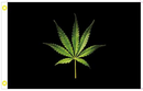 Cannabis Leaf 3'x5' Flag ROUGH TEX® 100D