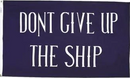 Don't Give Up The Ship 3'x5' Flag ROUGH TEX® 68D