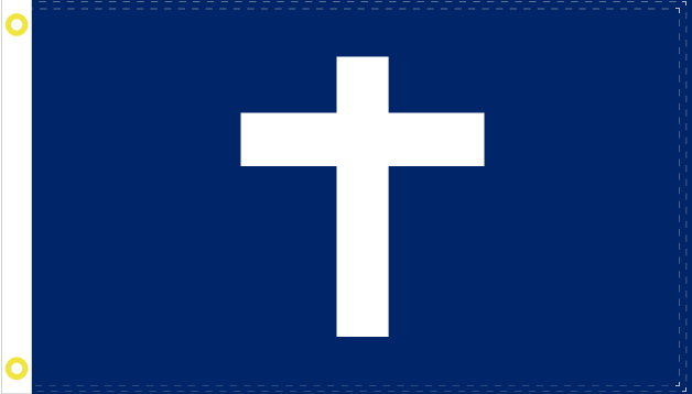 United States Yacht Club Chaplain 3'X5' 100D Flag Rough Tex ® Old Military Christian Church Flags