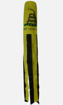 Gadsden Windsock Embroidered 60" 300D Rough Tex Nylon