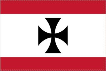 1881 Deutsche Hansa 3'x5' Flag ROUGH TEX® 100D