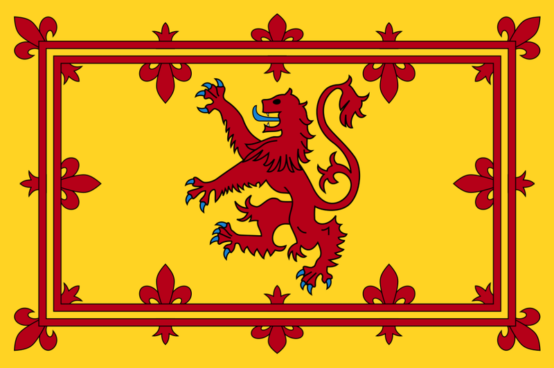 Scotland 2'x3' Embroidered Flag ROUGH TEX® COTTON with Gift Box