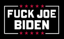 Fuck Joe Biden Black 2'x3' Double Sided Flag Rough Tex® 150D