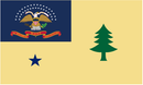 Old 20th Maine State 3'x5' Flag ROUGH TEX® 100D