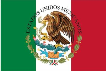 Estados Unidos Mexicanos 3'x5' Flag ROUGH TEX® 100D