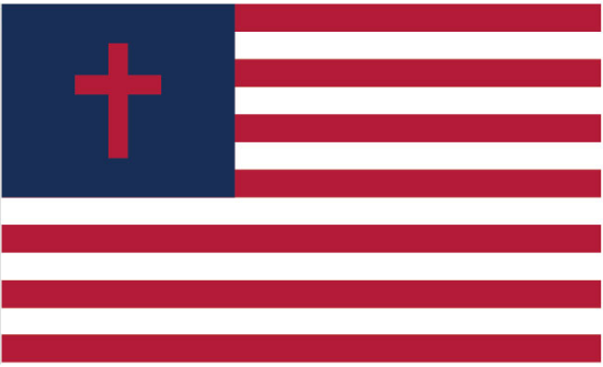 American Christian 3'X5' Flag ROUGH TEX® 100D