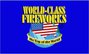 World Class Fireworks Blue 3'x5' Flag ROUGH TEX® 68D