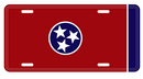 Tennessee Embossed License Plate
