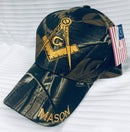 Mason Woodland Camo Embroidered Cap
