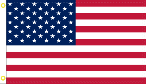 USA American 2'x3' Flag ROUGH TEX® 100D with Sleeve & Tabs