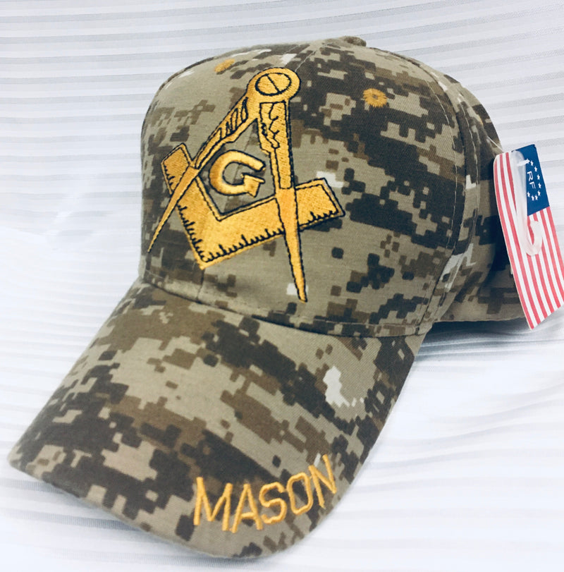 Mason Digital Desert Camo Embroidered Cap