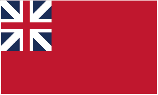British Americas Red Ensign 1707-1800 3'x5' Flag ROUGH TEX® 100D