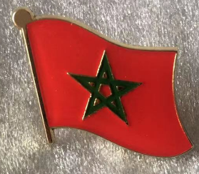 Morocco Lapel Pin