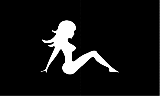 Mud Babe 3'x5' Flag ROUGH TEX® 100D