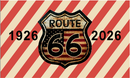 Route 66 USA 3'x5' Flag ROUGH TEX® 100D Vintage American Rt 66 1926 2026 Centennial