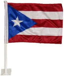 Puerto Rico 12"x18" Car Flag Flag ROUGH TEX® 68D Single Sided