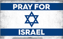 Pray For Israel 5'x8' Flag Rough Tex ® 100D