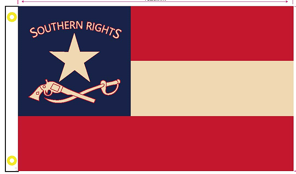 Southern Rights 1898 3'X5' Flag ROUGH TEX® 100D