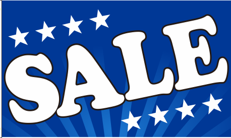 Sale Blue Stars 2'x3' Flag ROUGH TEX® 100D