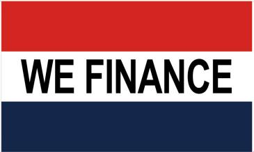 We Finance Red White Blue 3'X5' Flag ROUGH TEX® 100D
