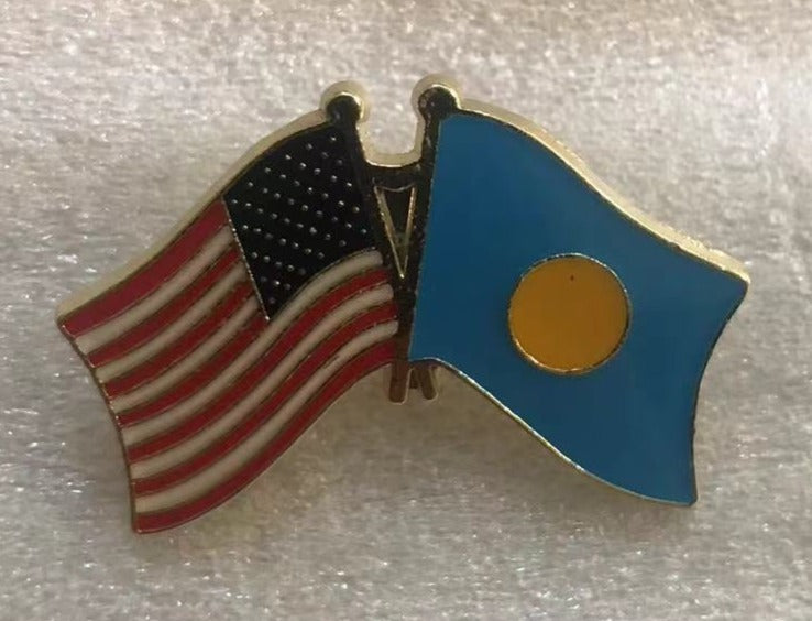 USA & Palau Friendship Lapel Pins