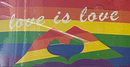 Love Is Love 3'x5' Flag ROUGH TEX® 68D
