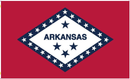 Arkansas 6'x10' Flag ROUGH TEX® 100D