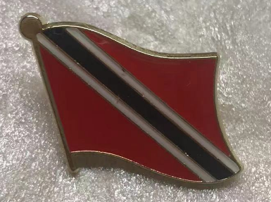 Trinidad & Tobago Wavy Lapel Pin